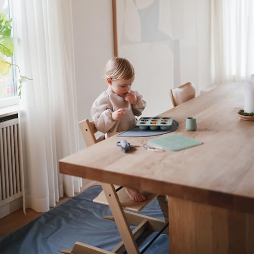 mushie Baby Splat Mat 42.5x42.5 Inch | Water Resistant - Image 5