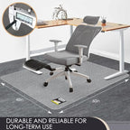 Kuyal Office Chair Mat for Carpet, 48x60 Clear Heavy Duty Computer Chair Mat - Image 2