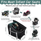 SCTEL Infant Car Seat Travel Bag Backpack - Image 2