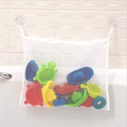 DEALPEAK Bath Toy Organizer Mesh Bag Baby Bathtub Hanging Storage Bag Quick by Unknown