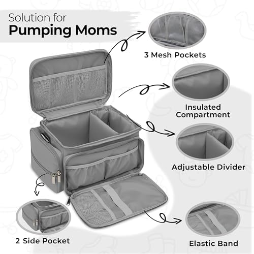 Breast Pump Bag Fit for Spectra S1 and S2, Wearable Breast Pump Bags - Image 5