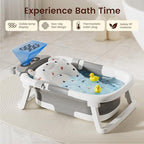 Baby Bathtub, Foldable Baby Bath Tub - Image 2
