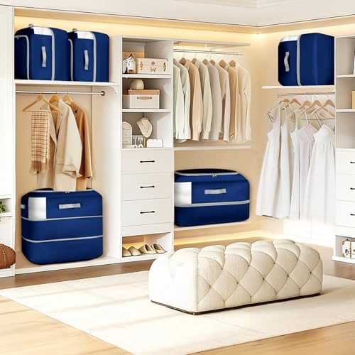Comforter Storage Bag - 110L Large Capacity Blanket Storage Bags Ultra Space - Image 6