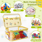 8 Pcs Large Clear Toy Storage Bags - Image 5