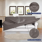 PureFit Waterproof Oversized Couch Cover Slipcovers - Image 3