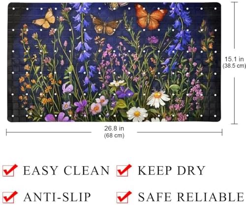 Baby Bath Mat Non Slip 26.8"x15.1" Bathtub Mat - Image 4