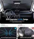Wigoo Ice-Shield Car Windshield Sun Shade - Image 3