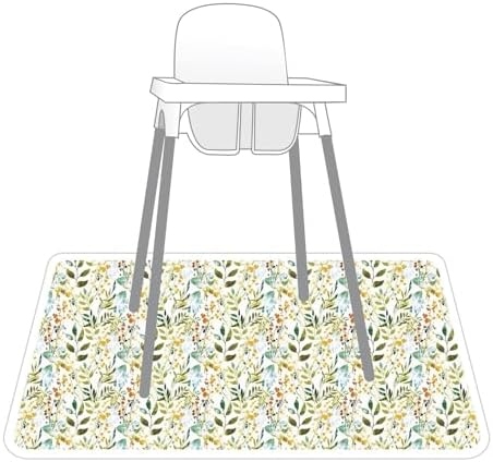 BapronBaby Autumn Leaves Waterproof Splash Mat Catch All Floor Cover - Image 3