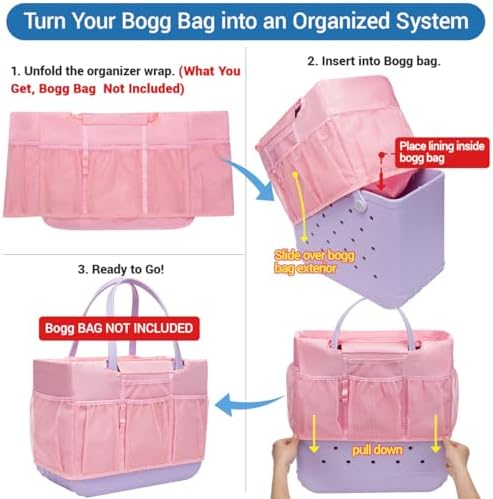 Nyton Organizer Insert for Original Large Bogg Bag Cover Beach Liner for XL - Image 2