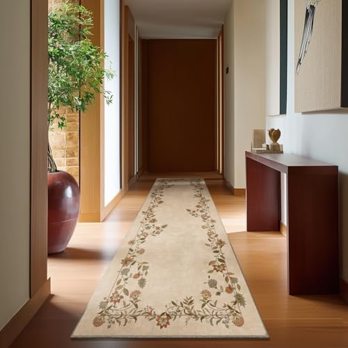 2x10 Washable Kitchen Runner Rugs: Hallway Rug Non Slip Long Carpet Runner - Image 4