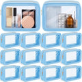 Hsei 12 Pcs Clear Makeup Bags Diaper Bag Organizer Travel Toiletry Bags by Hsei
