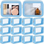 Hsei 12 Pcs Clear Makeup Bags Diaper Bag Organizer Travel Toiletry Bags by Hsei