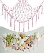 Stuffed Animal Storage Corner Hammock or Net, Toy Storage Hammock by Unknown