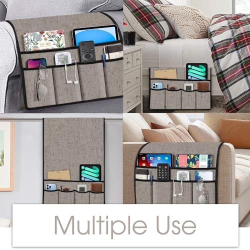 Joywell Remote Control Holder Armchair Caddy Armrest Organizer Moonbeam - Image 7