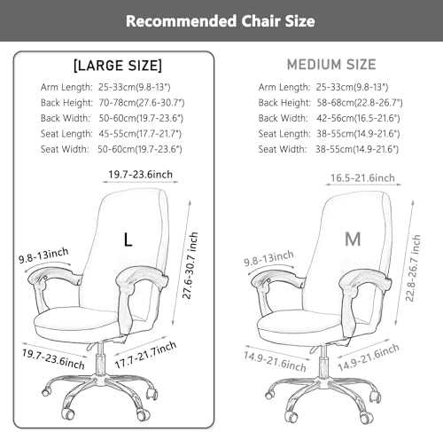 Melaluxe Office Chair Cover - Image 6