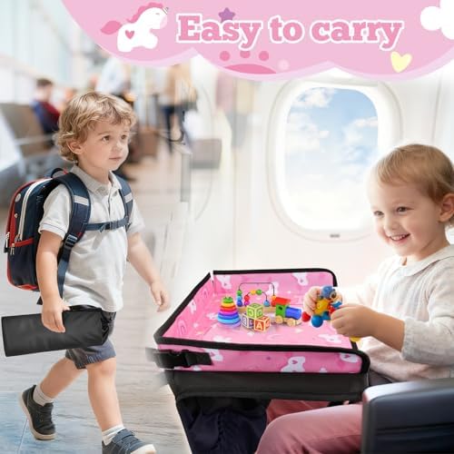 Airplane Tray Table Cover for Kids Organizer - Image 5