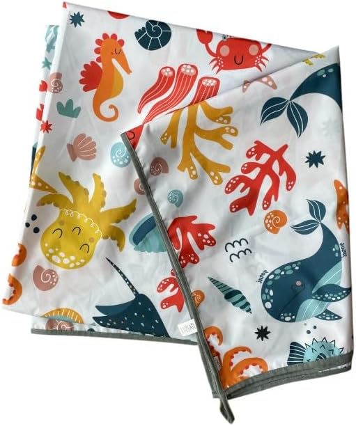 Waterproof High Chair Splat Mat – Machine Washable Floor & Table Protector by Yorni
