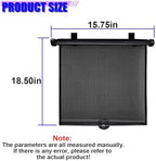 2PCS Car Windshield Sunshade for Baby, Auto Side Window Shades for Blocking - Image 2