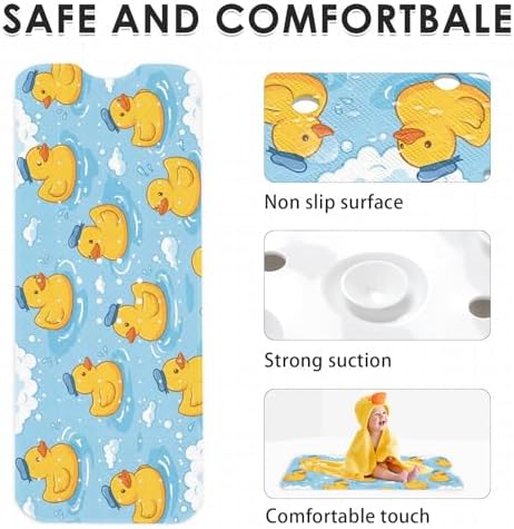 Bathtub Shower Mat 40X16 Inch, for Toddler - Image 6