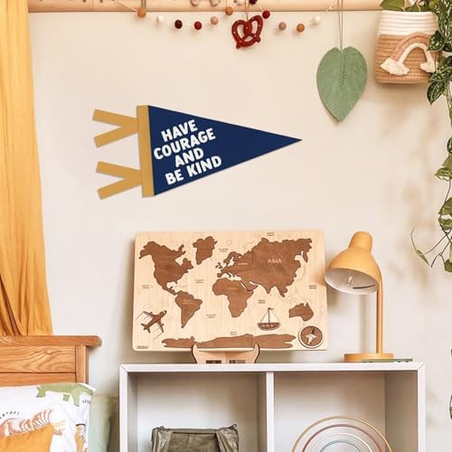 Kids Nursery Playroom Classroom Decor Positive Pennant Banner Flags - Image 4