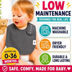 KiddyStar Premium Organic Cotton Bibs - Image 6