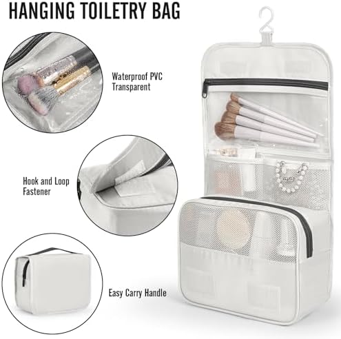 Veken 8 Set Packing Cubes for Travel Essentials, Anti-Wrinkle Buckled Suitcase - Image 3