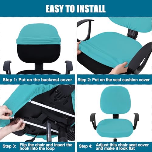Smiry Office Computer Chair Covers - Image 7