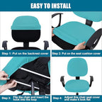 Smiry Office Computer Chair Covers - Image 7