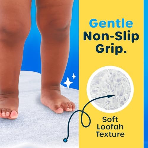 SlipX Solutions Cloud Shaped Kid & Baby Bath Mat - Image 3