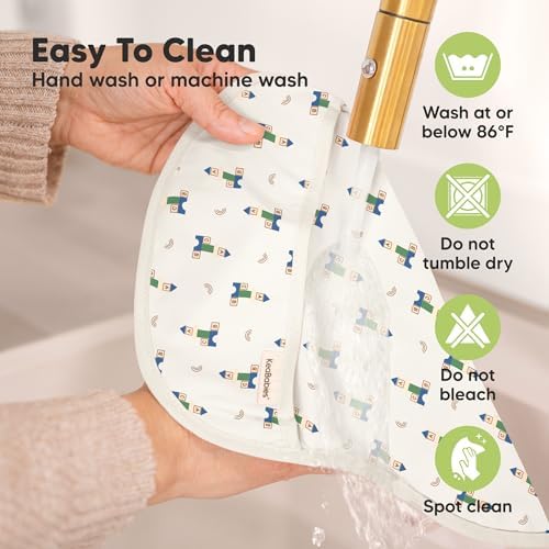 KeaBabies 3-Pack Waterproof Baby Bibs - Image 6