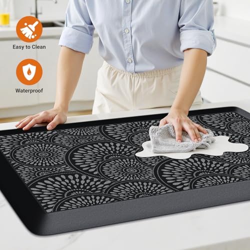 Mattitude 4/5 Inch Kitchen Mat, Waterproof Non-Slip Standing Mats and Rugs - Image 3