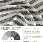 jinchan Linen Boxter Stripe Valances - Image 6