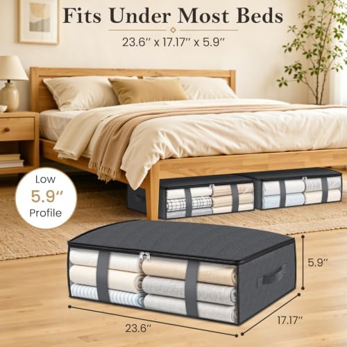 StorageRight Under Bed Storage Bags, 2 Pack - Image 2