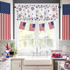 4th of July Kitchen Curtains Valances - Image 2