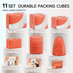 OlarHike Packing Cubes for Travel, Gifts for Women Mom, Anti-Tearing Suitcase - Image 2
