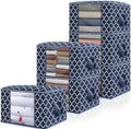 Storage Bags 100L 6Pack Clothes Organization and Storage Containers by WiseLife
