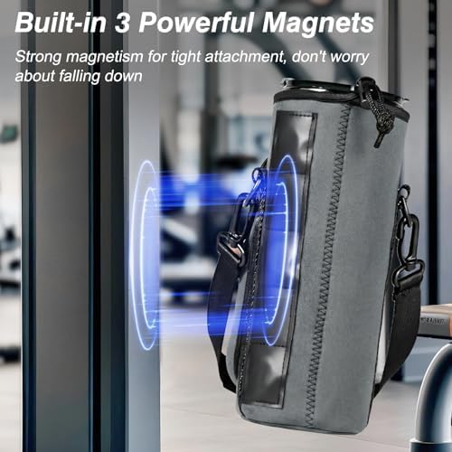 Nuovoware Magnetic Gym Bag, Water Bottle Carrier Holder - Image 2