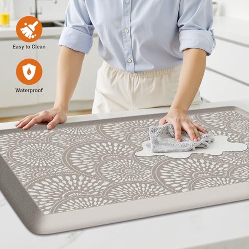 Mattitude Kitchen Mat, 17.3x60in Heavy Duty Ergonomic Comfort Foam Standing - Image 5