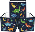 Clastyle 11.8" Dinosaur Storage Basket Set of 3 by Clastyle