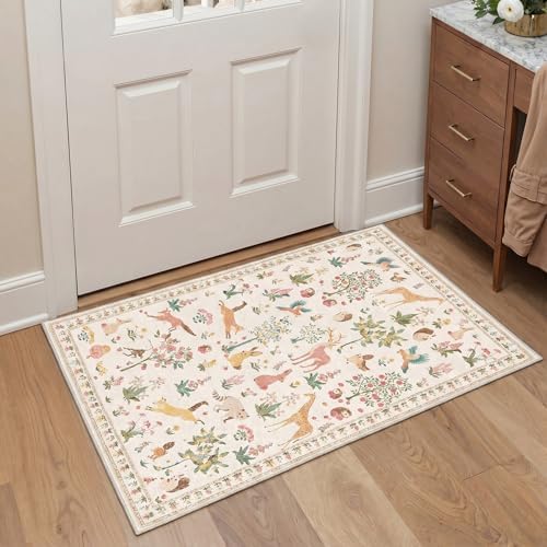 BESBLEE 10X14 Washable Area Rug - Image 6