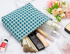 PAZIMIIK Makeup Bags for Purse Zipper Cosmetic Pouch Large Travel Canvas Make - Image 5