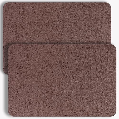Hargiis Non-Slip Bathtub Mat, 2 Pack Anti Slip Shower Mat, Fast Drying Bathtub by Hargiis