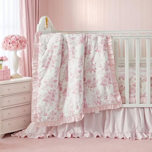 Brandream French Country Toile Crib Bedding Set by Brandream