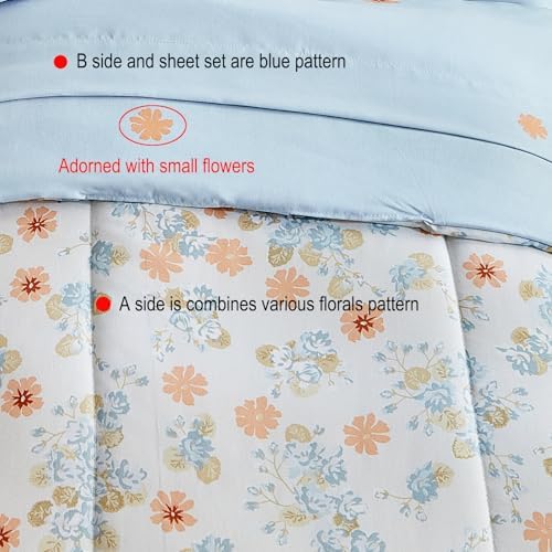 JHXHMX 4 Pieces Toddler Bedding Set, Soft Crib Bed Sheets Set Includes Quilted - Image 6