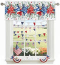 4th of July Kitchen Curtains Valances by VandarllinHomeKitchenDecor