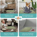 ITSOFT Memory Foam Bath Mat 31x20, Non Slip, Machine Washable, Quick Dry & - Image 6