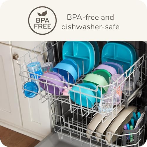NUK for Nature Suction Plate and Lid, Leak-Proof Lid, & Top Rack Dishwasher Safe - Image 4