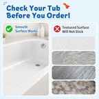 XIYUNTE Bath Mat for Tub Non Slip Bathtub Mat Non Slip 40x16 Baby Bath Mat - Image 7