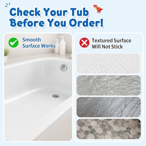 XIYUNTE Bath Mat for Tub Non Slip Bathtub Mat Non Slip 40x16 Baby Bath Mat - Image 7