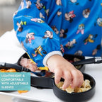 Bumkins Disney Sleeved Baby Bib – Long Sleeve Waterproof Fabric Feeding Smock - Image 4